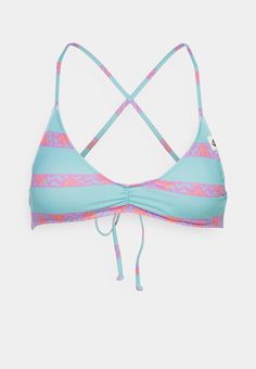 Quiksilver UNI CLICKITY CLACK - Bikini top - marine blue Summer Wishlist, Swimsuit Inspo, Birthday Fits, Vintage Swimwear, Cute Bathing Suits, Swimming Outfit, Swim Suits, Summer Bikinis, Cute Swimsuits