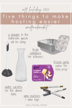 an info sheet describing the different things to make using easter eggs