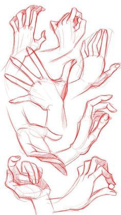 a drawing of two hands reaching up to each other