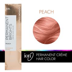 Hair Color Peach, Peach Hair Dye, Peach Hair Color, Peach Hair Colors, Hair Color Rose Gold, Natural Red Hair, Beautiful Blonde Hair