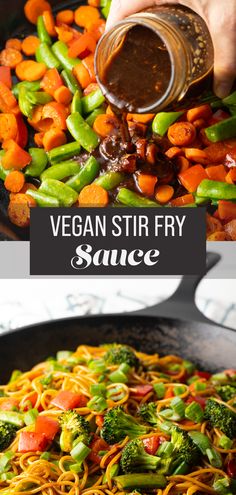 this vegan stir fry is so good it's easy to make and delicious