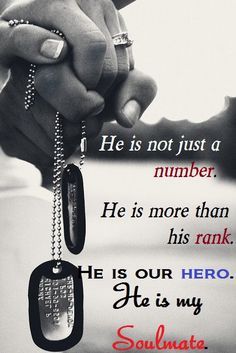 two hands holding each other with the words he is not just a number, he is more than his rank