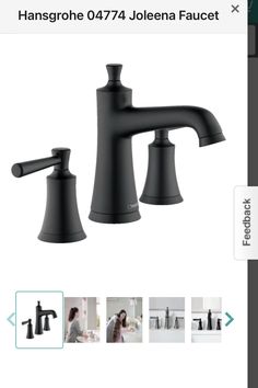 the faucet is shown in this page