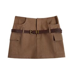 Size: S M L XL pattern: plain style: wild Waist type: natural waist Color classification: black brown belt Item number: B3733E23 Skirt type: hip skirt Season of the Year: Winter 2022 Skirt length: short skirt Profile: H shape Material composition: polyester fiber 2022 Skirt, Skirt Cargo, Cargo Mini Skirt, Hip Skirt, Plain Style, Seasons Of The Year, Brown Belt, Women Cargos, Winter 2022