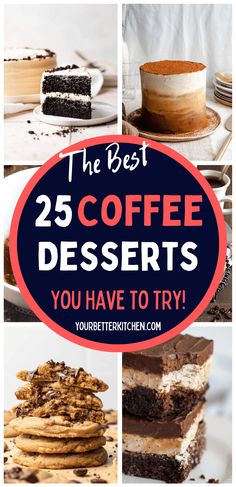 the best 25 coffee desserts you have to try