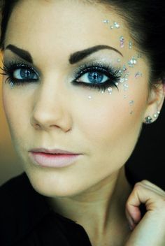 Carnaval Make-up, Fantasy Make-up, Make Carnaval, Halloweenský Makeup, Party Make-up, Halloween Makeup Diy, Dance Makeup, Linda Hallberg