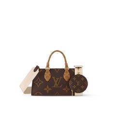 LOUIS VUITTON® - Onthego East West - Monogram Monogram Reverse Louie Vuttion, Louis Vuttion, Louis Vuitton Onthego, Reverse Canvas, Purse Organization, Coin Bag, Louis Vuitton Official, Monogram Bag, Silver Jewelry Fashion