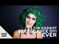 Beetlejuice Diy, Pale Foundation, Beetlejuice 2, Purple Smokey Eye, Beetlejuice Halloween