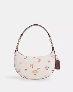 COACH® | Mini Payton With Bow Print Tas Coach, Designer Essentials, Brands Bags, Bday List, Handbag Essentials, Bow Print, Girly Bags, Pink Bows