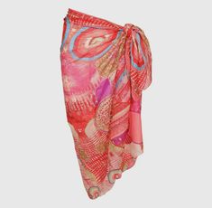 Women's Wrap Skirt, Dress Etc. Beach Wrap Embroidered Cotton Sarong This Bright Beach wrap is made from soft, high-quality cotton and features beautiful embroidered details. Perfect for a day at the beach or pool, it provides stylish coverage and can also be used as a versatile accessory. Elevate your beach look with this elegant and comfortable sarong. Details Available in One Size Only 100% Cotton Hang Dry 3'ft Length 6"ft Width Could Be Used As A dress, Skirt, Halter, Bandeau ETC. Sizing One Bohemian Sarong With Tropical Print For Beach Season, Bohemian Sarong For Beach Party Resort, Printed Beachy Sarong For Beach Cover-up, Beachy Printed Sarong For Beach Cover-up, Bohemian Tropical Print Sarong For Beach Party, Pink Sarong For Beach Cover-up In Spring, Multicolor Wrap Sarong For Beach, Multicolor Wrap Sarong For The Beach, Bohemian Multicolor Tropical Print Sarong