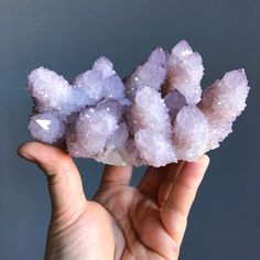 Spirit Quartz Aesthetic, Energy Chakras, Geode Crystals, Pretty Crystals