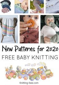 the new patterns for baby knitting are available