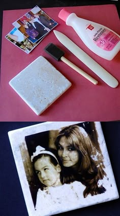 the contents of a personal care kit laid out on a table