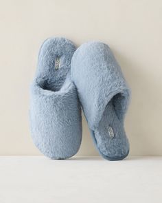 The satisfying tactility of super soft faux fur takes center stage in these soothing slippers. With a lightly padded sole for ultimate comfort. If you typically wear a half-size, size down for a more comfortable fit. Details + Design: Slip on. Material: 100% PolyesterImported | Faux Fur Spa Slippers Haven Well Within Cozy Slip-on Slippers With Soft Texture, Comfortable Soft Touch Slippers For Indoor Use, Comfortable Soft Synthetic Slippers, Comfortable Super Soft Indoor Slippers, Comfortable Soft Slippers For Sleep, Cozy Soft Texture Slip-on Slippers, Comfortable Soft Touch Indoor Slippers, Cozy Soft Synthetic Slippers, Super Soft Slip-on Comfy Slippers