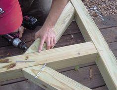 a person is working on some wood