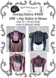 the sewing pattern for this blouse is easy to sew and can be made in any size