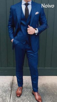 Wedding Suits Men Blue, Men Suits Blue, Beach Wedding Suits, Blue Suit Men, Blue Suit Wedding, Wedding Suits Groom, Designer Suits For Men, Navy Blue Suit