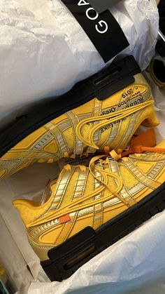 Yellow Trainers, Shoe Wishlist