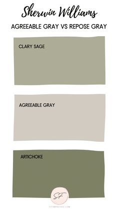 sheryl williams's gray vs repose gray