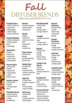 Oils For Headaches, Fall Essential Oil Blends, Essential Oil Perfumes Recipes, Fall Essential Oils, Fall Diffuser Blends, For Headaches, Essential Oils For Headaches, Essential Oil Diffuser Blends Recipes