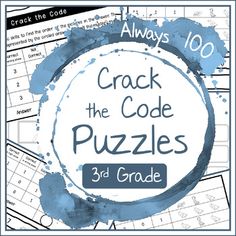 Perfect for GATE, Gifted and Talented, or early finishers,  this enrichment activity asks students to use deductive logic to crack a 3 picture code by following clues.  Self correcting and low prep, this set of worksheets is a perfect content-based activity when you need something quick, fun, and challenging. Even the self-correcting mechanism is a math puzzle, requiring students to add all of the answers from all 5 worksheets.Each worksheet includes two puzzles and a mystery number.Crack the Code puzzles are the most difficult puzzles in the Deductive Detective  series. The object of Crack the Code puzzles is to use clues to deduce a 3 picture code. Each puzzle has 3 clues, and each clue has 4 parts:A set of 3 pictures.A column Correct in the right place tells students how many of those p Code Puzzles, Gifted And Talented, Difficult Puzzles, 3 Picture, Detective Series, Enrichment Activities, Logic Puzzles, Picture Puzzles, Maths Puzzles