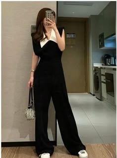 Office Wear Outfit, It Girl Outfit, Simple Casual Outfits, Outfit Korean Style, Korean Fashion Dress, Classy Fashion, Classy Work Outfits