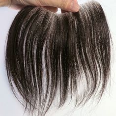 【100% Human hair】It is made of 100% remy human hair, can be dyed, washed, curled and straightened. 【Hair Texture】Two size:0.78’’x6.3’’,1.57”x7”，Hair Length:About 6 to 8 inches.straight hair.Natural Black 【How to choose】 If you're suffering from thin hair at the forehead hairline, you can choose this 【High Quality】no-tangle, minimal-shedding, product life:6 to12 months(depending on care and usage). 【DIY】You can cut it or change the hair texture according to your requirements Hair Pieces For Men, Thinning Hairline, Human Hair Toppers, Human Hair Pieces, Natural Black Hair, Hair Toupee, Black Hair Extensions, Hairpieces For Women, 100 Remy Human Hair