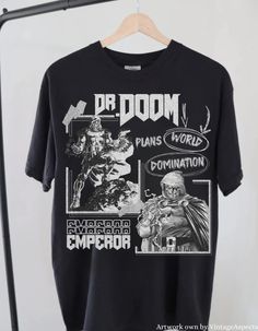 Vintage Doctor Doom Shirt, dr doom tshirt, doctor doom shirt, comic book shirt, fantastic four, marvel comics, vintage marvel shirt Doctor Doom Marvel, Vintage Doctor, Fantastic Four Marvel, Marvel Comics Vintage, Vintage Marvel, Doctor Doom, Dr Doom, Book Shirt, Marvel Shirt