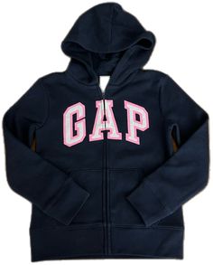 Pink Cotton Hoodie By Gap, Gap Letter Print Tops For Winter, Gap Winter Tops With Letter Print, Gap Tops With Letter Print For Winter, Winter Pink Hoodie With Logo Print, Pink Winter Hoodie With Logo Print, Gap Pink Winter Hoodie, Gap Pink Long Sleeve Hoodie, Pink Gap Sweatshirt For Winter