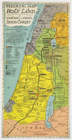 Bible Genealogy, Terra Santa, Bible Mapping, Bible Study Topics, Bible Study Help, Bible History, The Holy Land, Bible Study Tools, Bible Facts