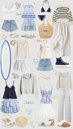 Greece Outfit, Outfit Collage, Clothes And Shoes, Cruise Outfits