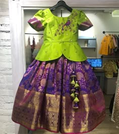 Pattu Langa, Frock Designs