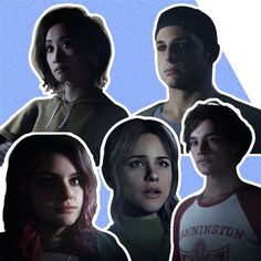 the cast of riverdale season 3 is shown in this composite image from an upcoming tv series