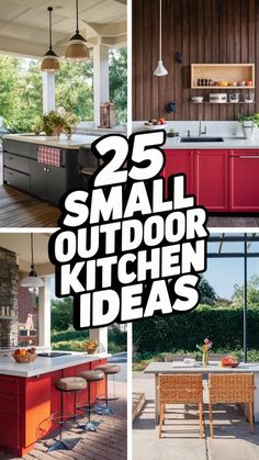 the 25 small outdoor kitchen ideas