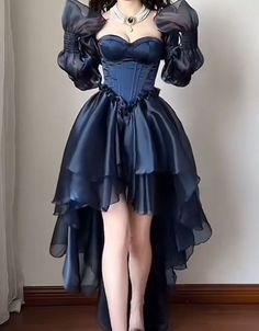 Elegant Princess Dress, Navy Blue Party Dress, Navy Blue Party, Party Dress Women, Blue Party Dress, Dress Women Elegant, Prom Dress Inspiration, Blue Party, Pretty Prom Dresses