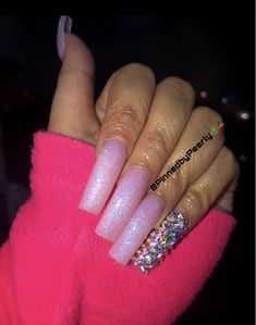 Bedazzled Nails, Designed Nails, Nail Inspired, Curved Nails, Diy Acrylic Nails, Homecoming Outfits, Nails Only, Long Square Acrylic Nails, Summer Acrylic Nails