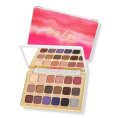 Big Ego Amazonian Clay Eyeshadow Palette - Tarte | Ulta Beauty Tarte Eyeshadow, New Eyeshadow Palettes, Mascara Set, Big Ego, Elegante Y Chic, Tarte Cosmetics, Eyeshadow Brushes, Shadow Palette, Cool Tones