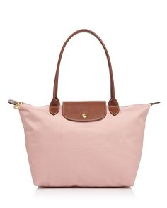 Pink Longchamp Bag, Realistic Wishlist, Long Champ Bag, Le Pliage Medium, Longchamp Le Pliage Medium, Long Champ, Uni Bag, Best Diaper Bag, Nylon Tote Bag