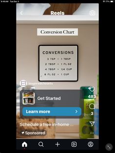 an iphone screen showing the conversation chart for conversations and how to get started on it