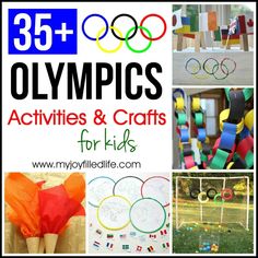 olympic activities and crafts for kids