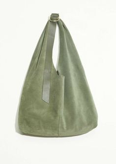 Suede Hobo Bag, Diy Bag Designs, Mode Boho, Women Bags Fashion, Burberry Handbags, Fashion Story, Khaki Green, Sewing Bag, Diy Bag