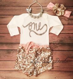 Long sleeve Number one birthday shirt First by LolaandDarlaDesigns Bow Outfit, First Birthday Shirts, Mia 3, Birthday Outfits, Outfit Trends, Future Baby, Pink Bow