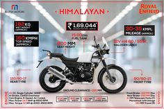 an advertisement for a motorcycle show with information about the bikes and their price ranges in india