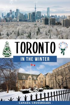 the cover of toronto in the winter