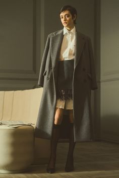 Bruno Cucinelli, Brunello Cucinelli Women, Poplin Shirt Dress, Soft Tailoring, Fall 24, Milano Fashion Week, Women Outfit, Fashion Fall, Dope Outfits