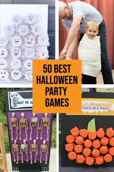 the best halloween party games for kids to play in their house and on the lawn