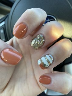 Pumpkin Patch Nails, Thanksgiving Nail Designs Acrylic, Pumpkin Pie Nails, Fall Nail Designs 2023, Fall Gel Nails Designs Autumn, Fun Fall Nail Designs, Fall Nails Pumpkin, Harvest Nails, Pumpkin Nails Fall