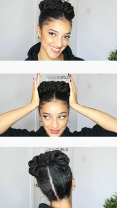 Black Women Natural Updo Hairstyles, Twist Out Hairstyles For Black Women Natural Hair, Natural Hairstyles For Black Women Updo Classy, Marley Updo Hairstyles, Simple Protective Styles Natural Hair, Up Do For Natural Black Hair, Hairdo For Natural Hair, Protective Style Updo, Black Natural Protective Hairstyles