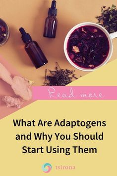 Adaptogens have been used in Ayurvedic and Chinese medicine for centuries, but do you know how much health benefits they can bring you? Learn more about adaptogens benefits and how to use them to support your overall health! Boost your energy, lower your stress, feel healthier! Adaptogens | Health and Wellness | Nutrition | How to be healthy Adaptogens Benefits, Chia Yogurt, How To Become Healthy, How To Be Healthy, Wellness Nutrition, Healthy Lifestyle Quotes, Adrenal Glands, Boost Your Energy, Healthy Routine