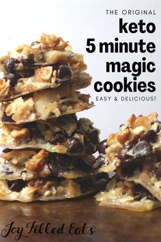 the original keto 5 minute magic cookies are easy and delicious